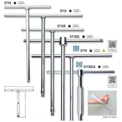 Tay vặn nhanh chữ T đầu 3/8 3715SLK