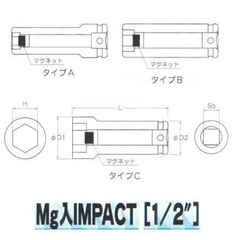 Đầu khẩu BiX 1/2 BP412MG50