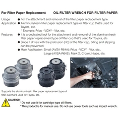 Vam tháo lọc dầu KTC AVSA-R64A