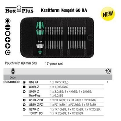 Bộ tô vít Wera 05051040001