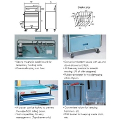 Xe đựng dụng cụ KTC SK200-M