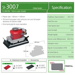 Máy chà nhám chữ nhật SI-3007