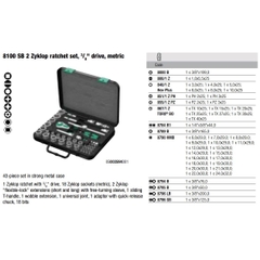 Bộ khẩu 3/8 05003594001