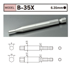 Mũi vặn vít lục giác BiX B-35X