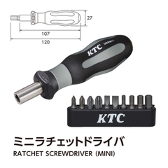 Bộ tô vít nhiều đầu KTC DBRM11