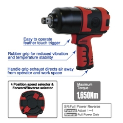 Súng hơi bắn ốc 3/4 Shinano SI-1550SR