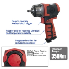 Súng xiết bu lông 3/8 Shinano SI-1605SR