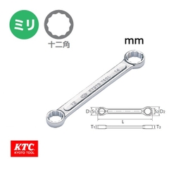 Tròng 2 đầu thẳng KTC dòng M100