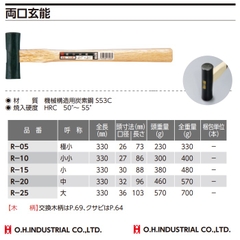 Búa gò OH Nhật dòng R