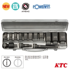 Bộ khẩu tuýp 1/2 KTC TBP4M11TP