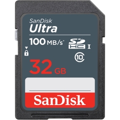 Thẻ nhớ SDHC Sandisk Ultra 32GB 100mb/s (Chính hãng)