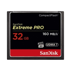 Thẻ nhớ CF Sandisk Extreme PRO 32GB 160mb/s (Chính hãng)