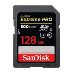 Thẻ nhớ SD Sandisk Extreme PRO S 128GB 300mb/s (Chính hãng)