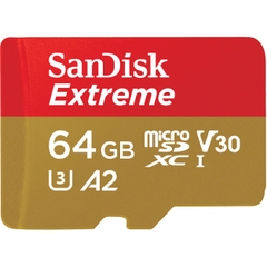 Thẻ nhớ Micro SD Sandisk Extreme 64GB 160mb/s  (Chính hãng)