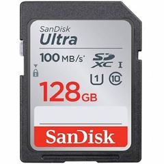 Thẻ nhớ SD Sandisk Ultra 128GB 100mb/s (Chính hãng)