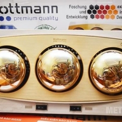 ĐÈN SƯỞI NHÀ TẮM KOTTMANN (3 BÓNG)