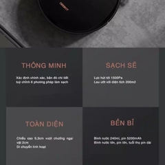 Robot hút bụi lau nhà Ecovacs Deebot T5 Max bh 1 năm hàng nhập khẩu