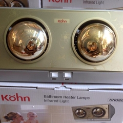 Đèn Sưởi Nhà Tắm Kohn ECO KN02G - 2 Bóng