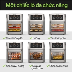 Nồi chiên không dầu 2Good Vortex S - 18 (15 lít) hàng chính hãng bh 2 năm