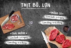 Nhiệt độ lý tưởng để lưu trữ và chế biến