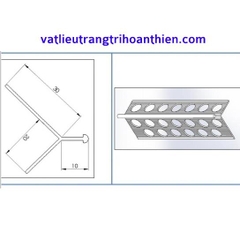 Nẹp trát vữa mép cạnh - Nẹp tạo G