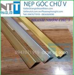 NẸP GÓC NHÔM CHỮ V