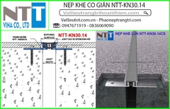 Nẹp Nhôm khe lún, Khe nhiệt KN30CS