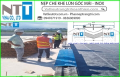 Nẹp Nhôm Khe Lún Che Khe Lún Mái - Nẹp Inox