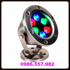 ĐÈN LED ÂM NƯỚC 18W NGỒI (ĐẾ) -RGB Đổi Màu