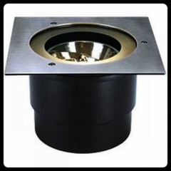 ĐÈN LED ÂM ĐẤT - ÂM SÀN 9W-3000K MÀU VÀNG