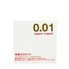 Bao cao su Sagami Original 0.01 siêu mỏng (Hộp 1)