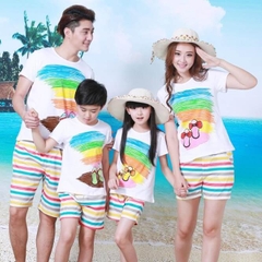 Hot hòn họt với các mẫu đồng phục áo thun gia đình đẹp nhất hiện nay