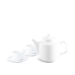 Bộ trà 1,1L Trắng