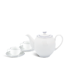 Bộ trà 0,5L Chỉ xanh dương