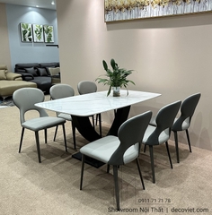 Bộ Bàn Ăn 6 Ghế Hiện Đại 1198S