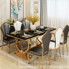 Bàn Ăn 6 Ghế Tân Cổ Điển 1536S