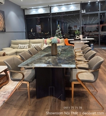 Bàn Ăn 8 Ghế Nhập Khẩu Cao Cấp 2804S