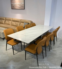Bàn Ăn Kéo Dài 8 Ghế Hiện Đại 2784S