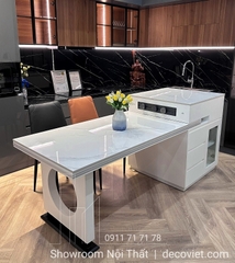 Bàn Ăn Kết Hợp Đảo Bếp Thông Minh 2348S
