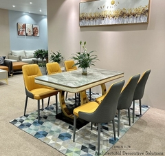 Bàn Ăn Mặt Đá 6 Ghế 1007S