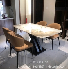 Bàn Ăn Mặt Đá 1m6 4 Người 2419S