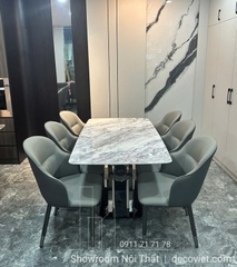 Bàn Ăn Mặt Đá 6 Người Hiện Đại 2358S