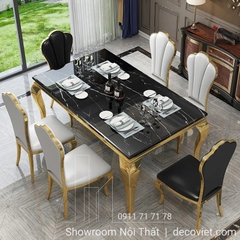 Bàn Ăn Tân Cổ Điển Nhập Khẩu 1533S