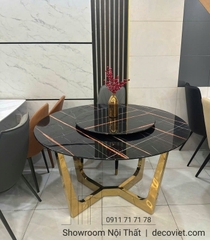 Bàn Ăn Tròn Xoay Giá Rẻ 2061S