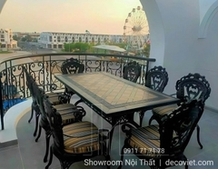 Bàn Ghế Sân Vườn 8 Người 2073T