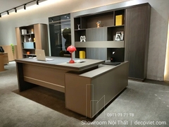 Bàn Giám Đốc Gỗ Chữ L 159T