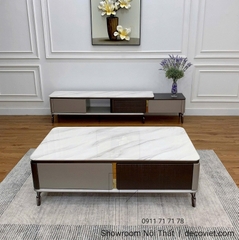 Bàn Sofa Mặt Đá Nhập Khẩu 437S