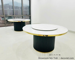 Bàn Tròn Xoay 1m5 Hiện Đại 2866S thiết kế sang trọng cho gia đình, nhà hàng