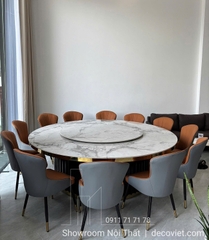 Bàn Tròn Xoay 2m2 12 Người Hiện Đại 2686S