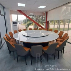 Bàn Tròn Xoay 3m2 20 Ghế Cao Cấp 2881S